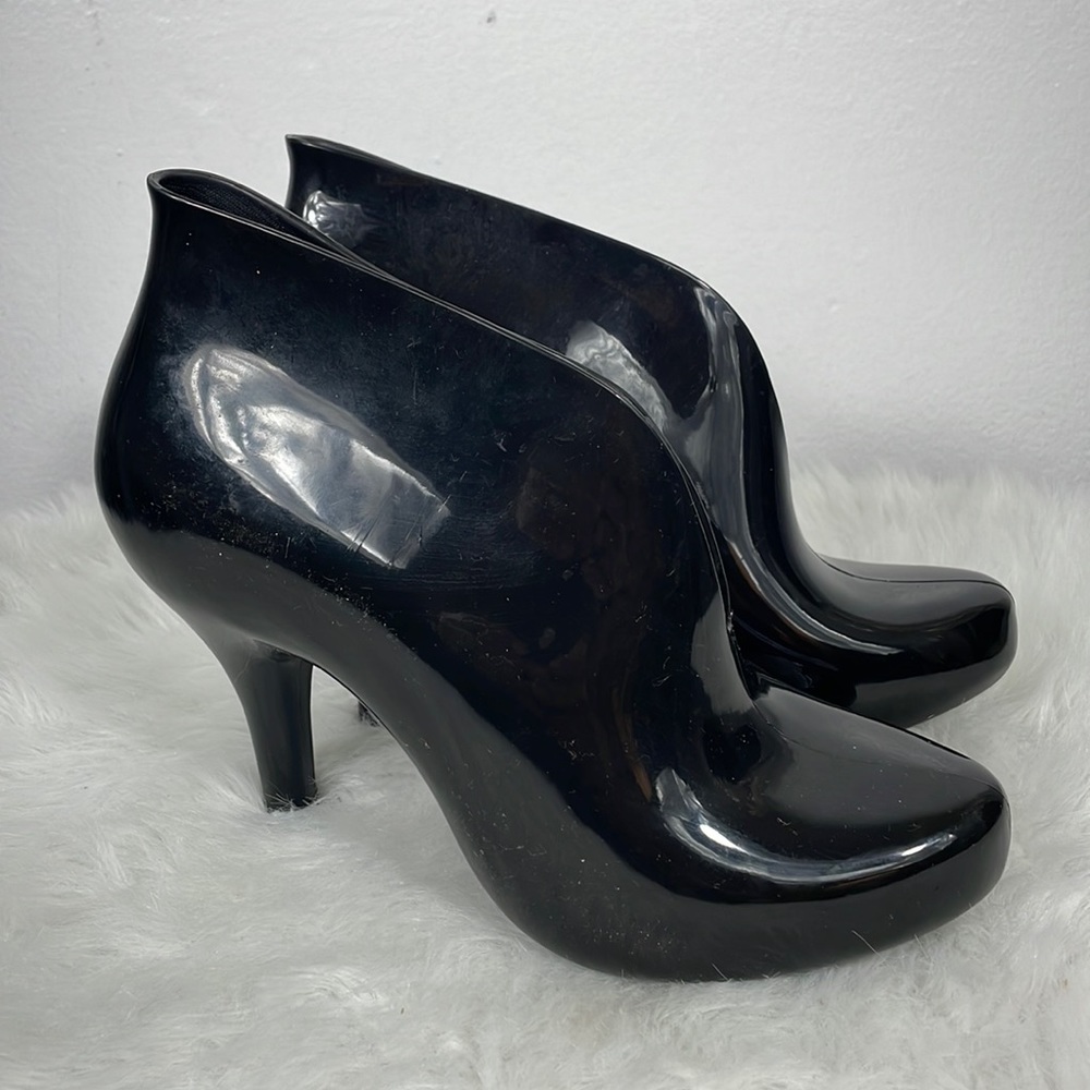 Melissa Black Ankle Boots